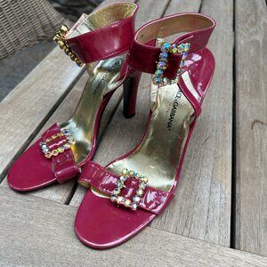 Dolce & Gabbana Fuchsia Sandals; Never Worn